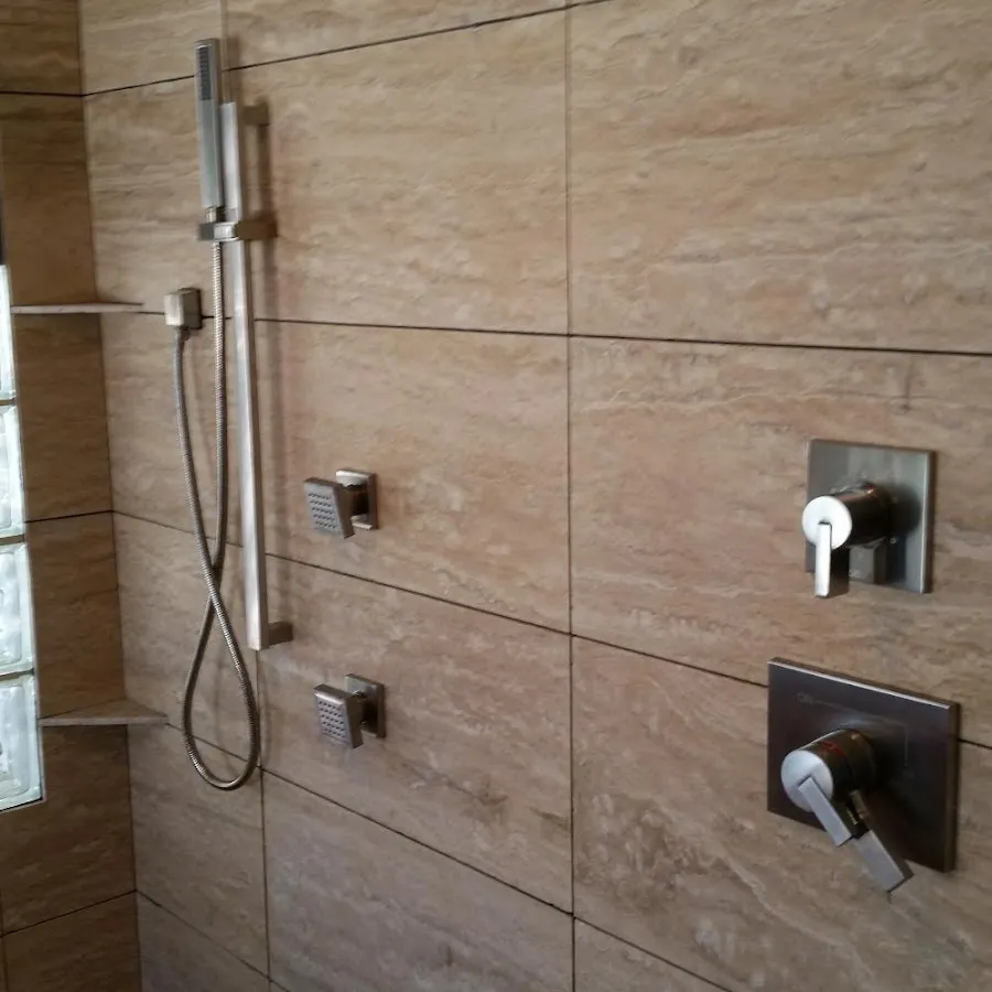 Shower fixture installation for Water Heater Replacement in Osceola